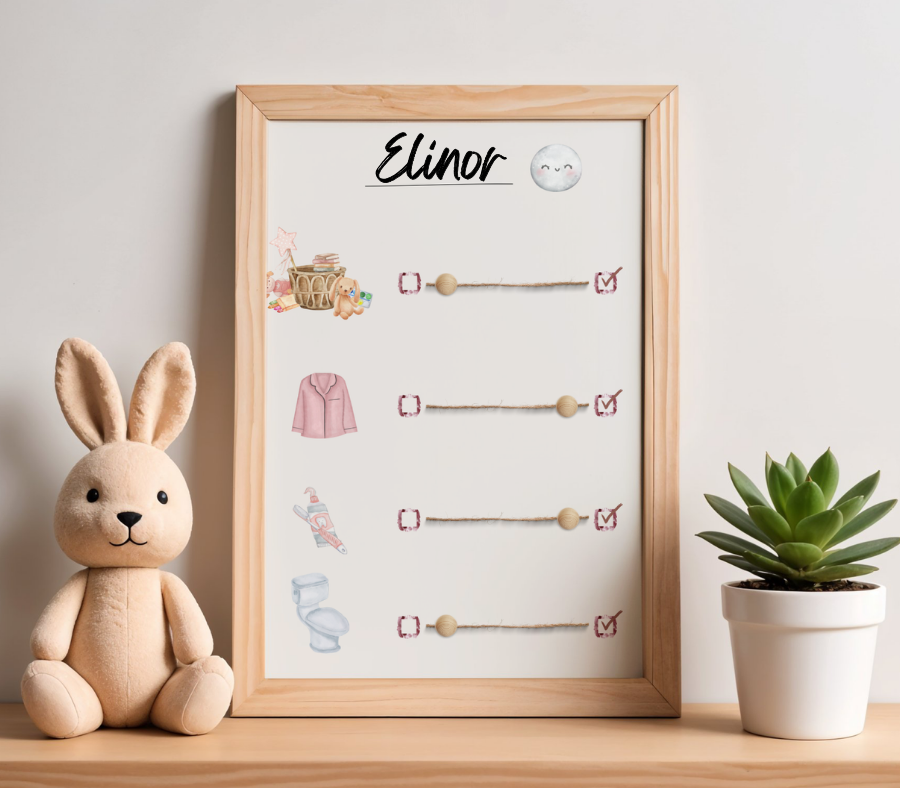 Daily routines 3-in-1 | printable for girls