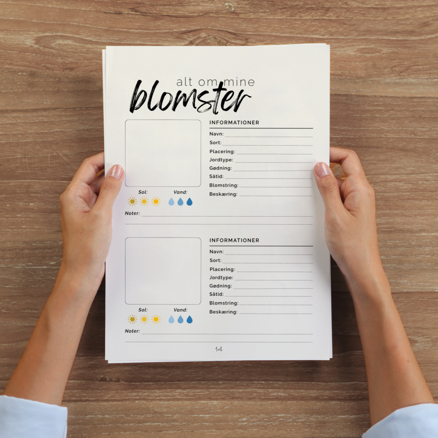 My Blooming Planner | printable PDF