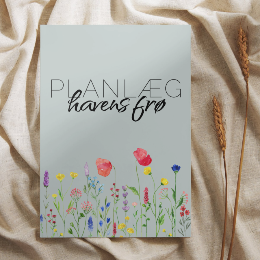 PLANLÆG havens frø | printbar frøplanlægger