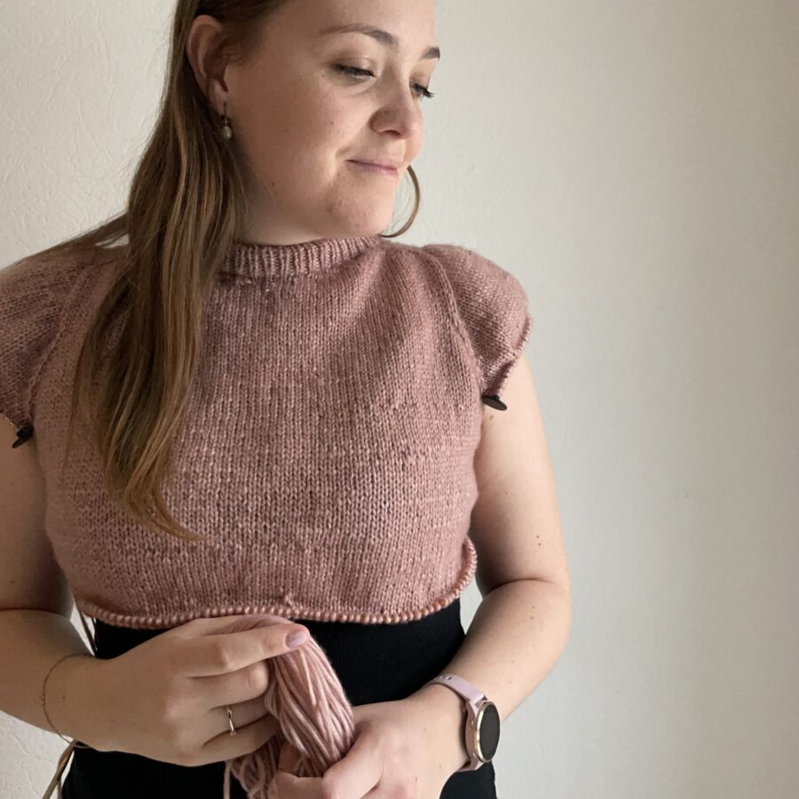 Mamãe Sweater | Knitting pattern for women